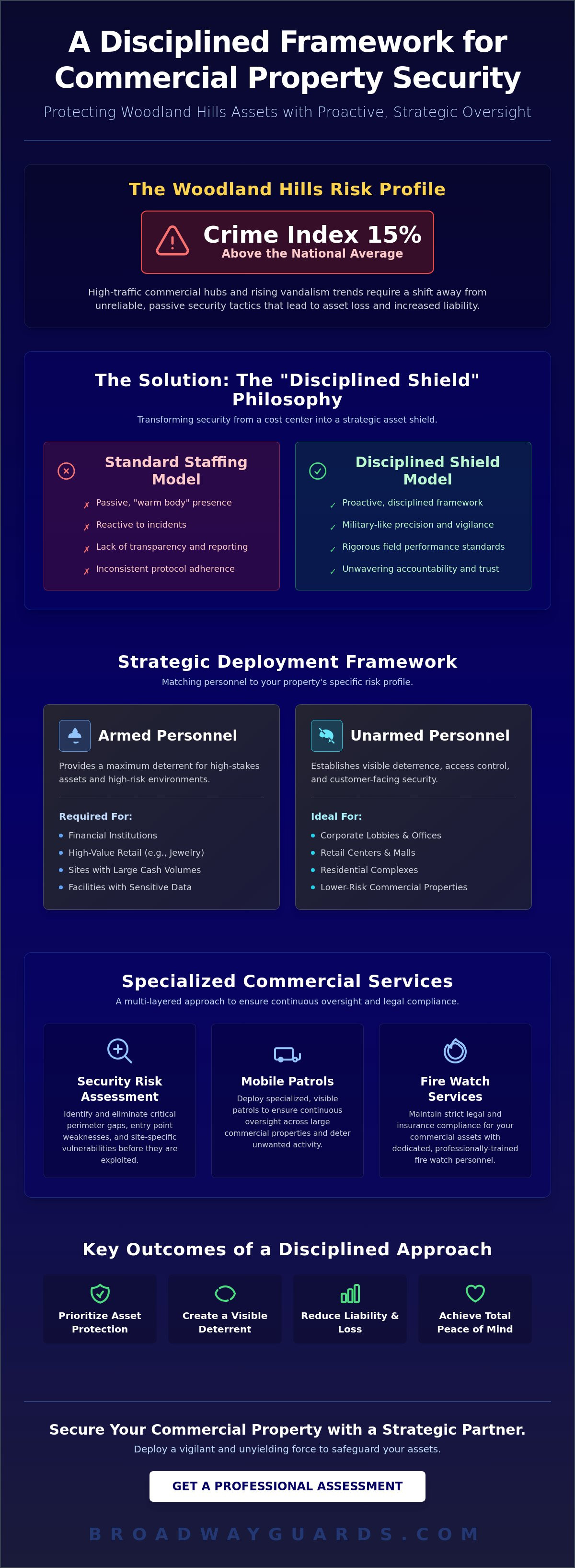 Commercial Property Security Woodland Hills: Strategic Asset Protection 2026