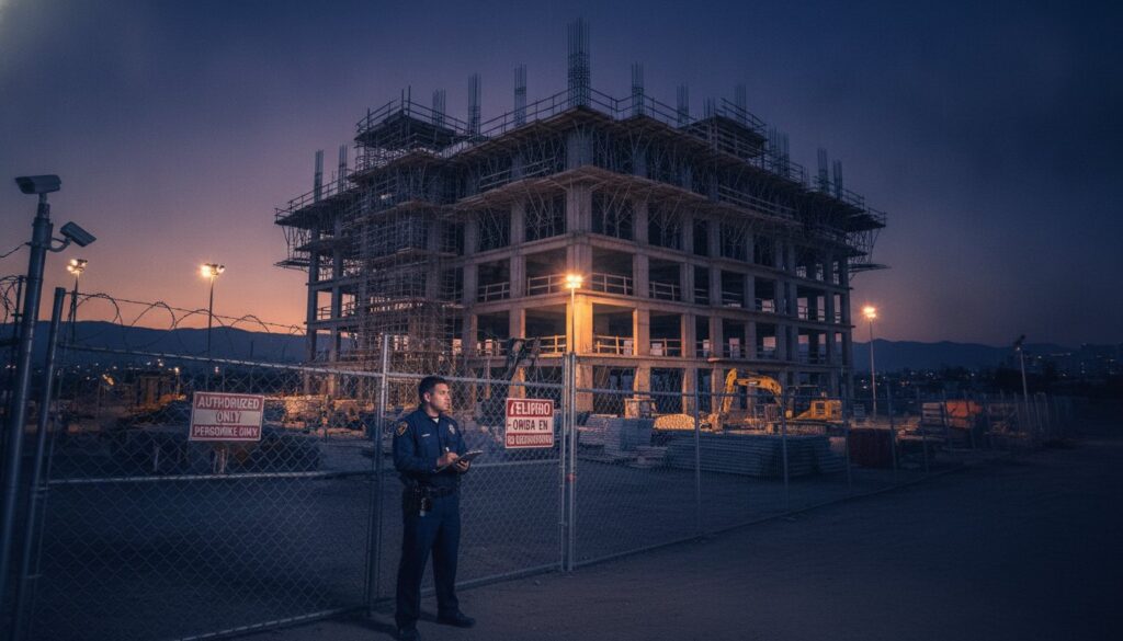 Construction Site Security Risk Assessment: The Professional 2026 Guide