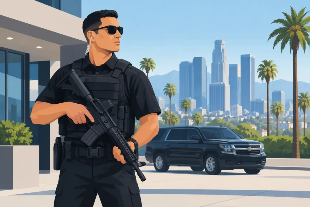 When to Hire Armed Security Guards in Los Angeles